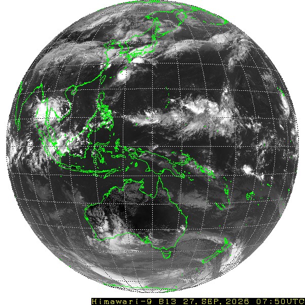 2026-09-27T07:40:00Z のひまわり赤外全球画像